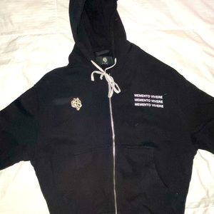 DARC SPORT “Memento Vivere” ZIP UP HOODIE